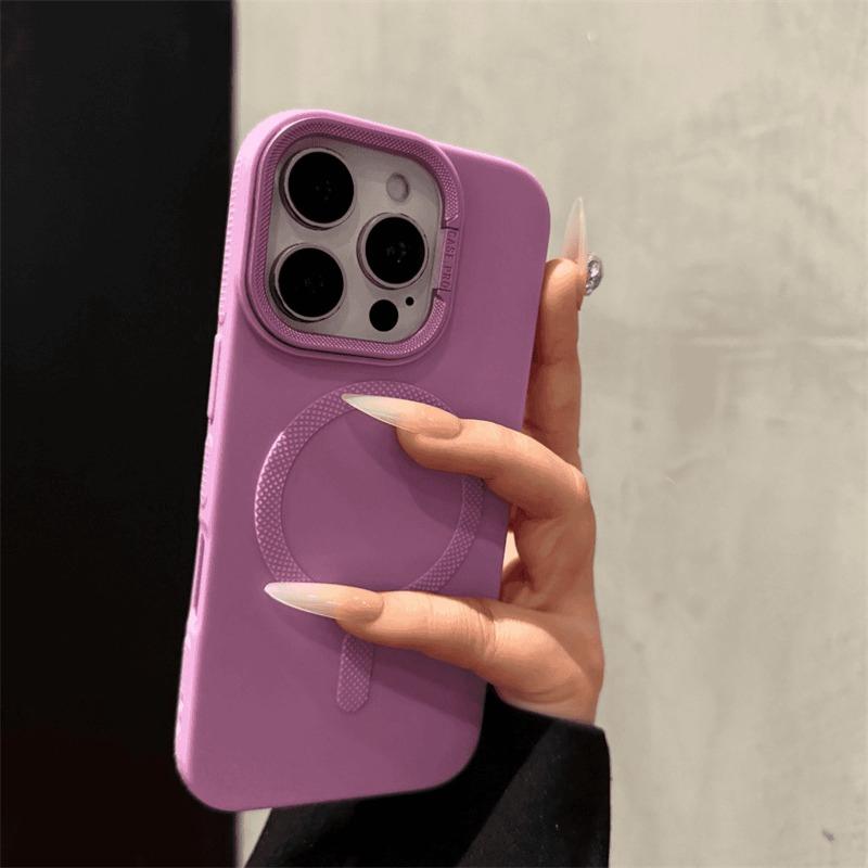 Luxury Wireless Charging Kickstand Magsafe Phone Case For For Iphone 11 12 13 14 15 16 Pro Max Plus Soft Magnetic Bumper Back Cover