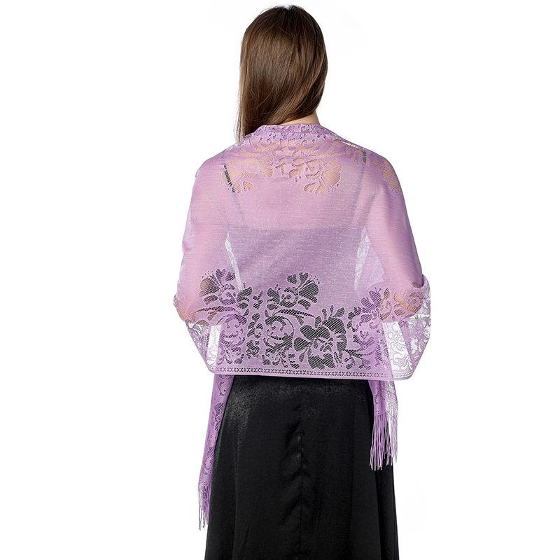 Lace Evening Shawl for Brides, Bridesmaids, and Parties