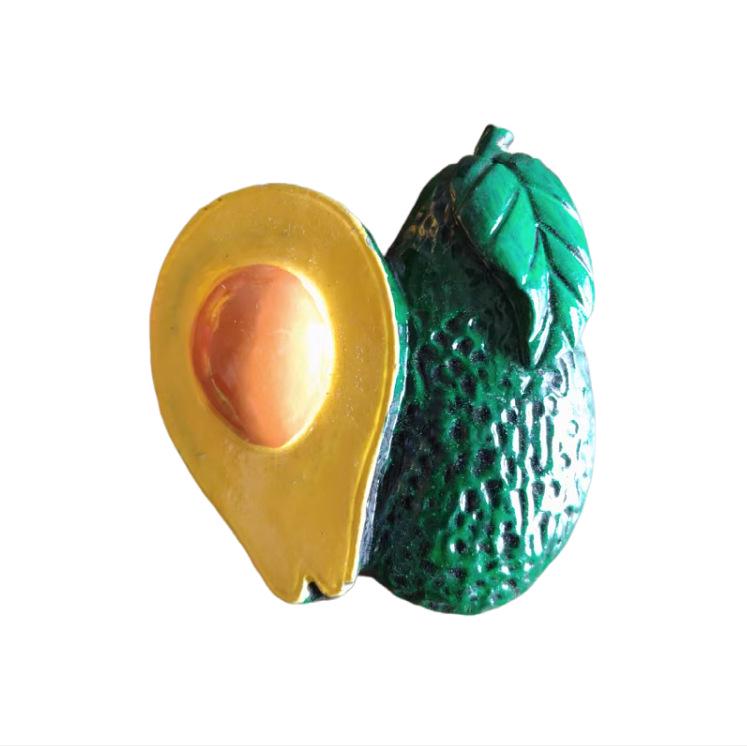 

3D Фруктовый Магнит на Холодильник: Киви и вишня, магнитная наклейка