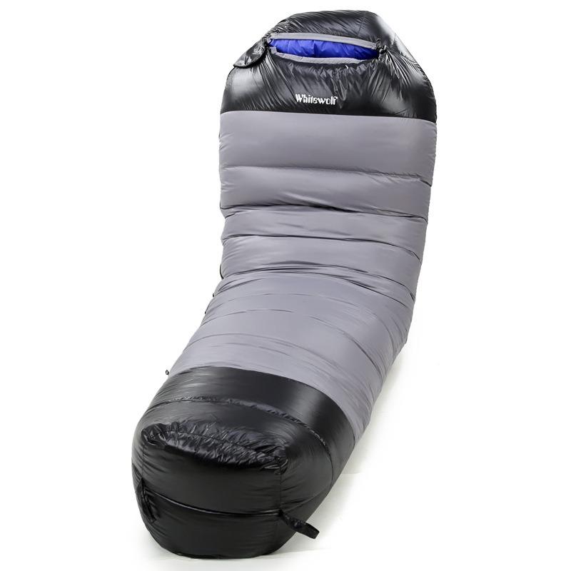 Duck Down Sleeping Bag Zipper Connect Rated for 68°F To -31°F 23°F ~ 59°F