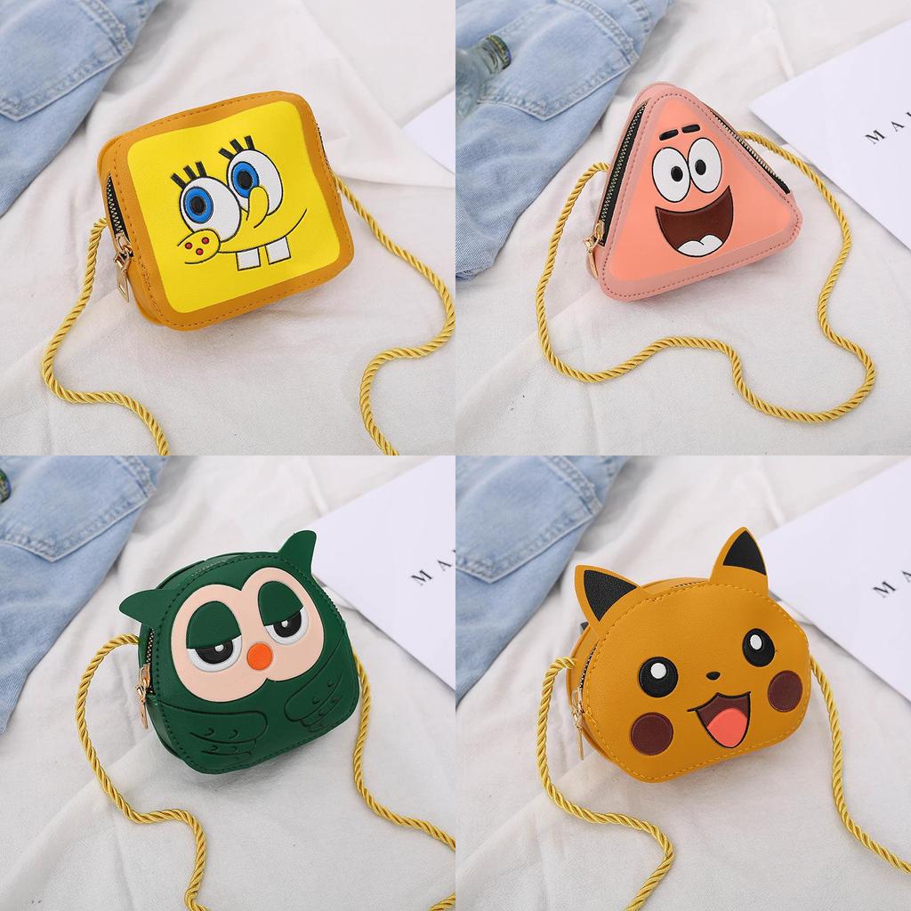 Schattige Cartoon Kinder Tas Schattige Mini PU Leer Crossbody Voor Kinderen