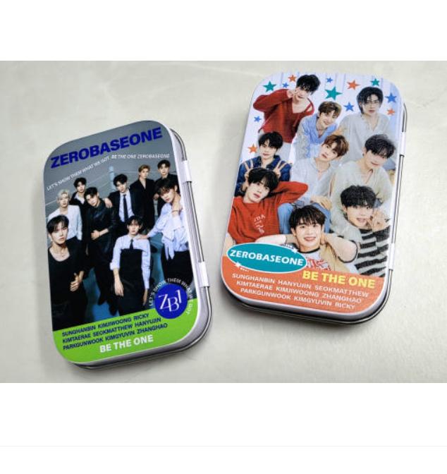 ZEROBASEONE ZB1 Tin Case Photo Card Package – Collectible K-pop Merchandise