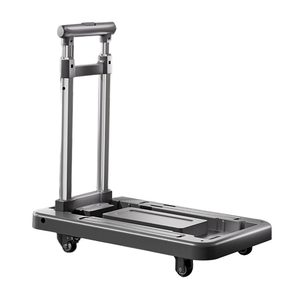 Collapsible Handcart, Foldable Trolley, Multi-Purpose, Stable with Wheels, Durable, for Picnic,