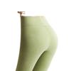 Double-Sided Brushed Velvet High-Waist Seamless Wool Silk Warm Leggings for Women