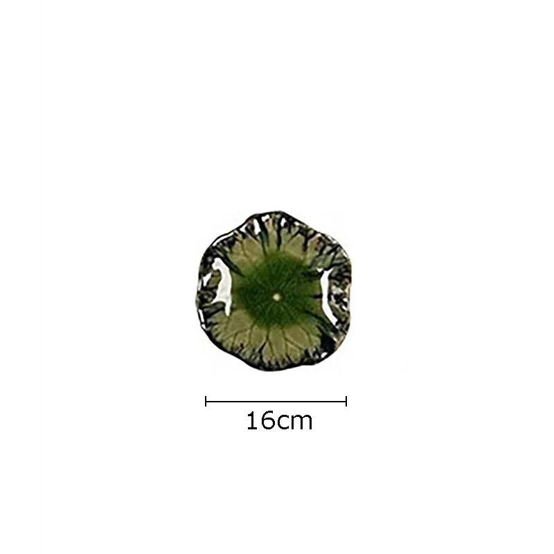 

Carp Lotus Leaf Ceramic Ornaments Wall Hanging Crafts Living Room Decoration Wall Background Display Painted Fish Pendants