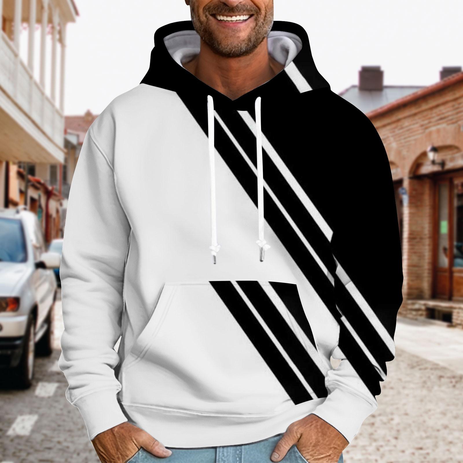 

Спортивний костюм з капюшоном Унісекс Одяг для бігу Пуловер з довгим рукавом Толстовка Світшот XXXXL білий