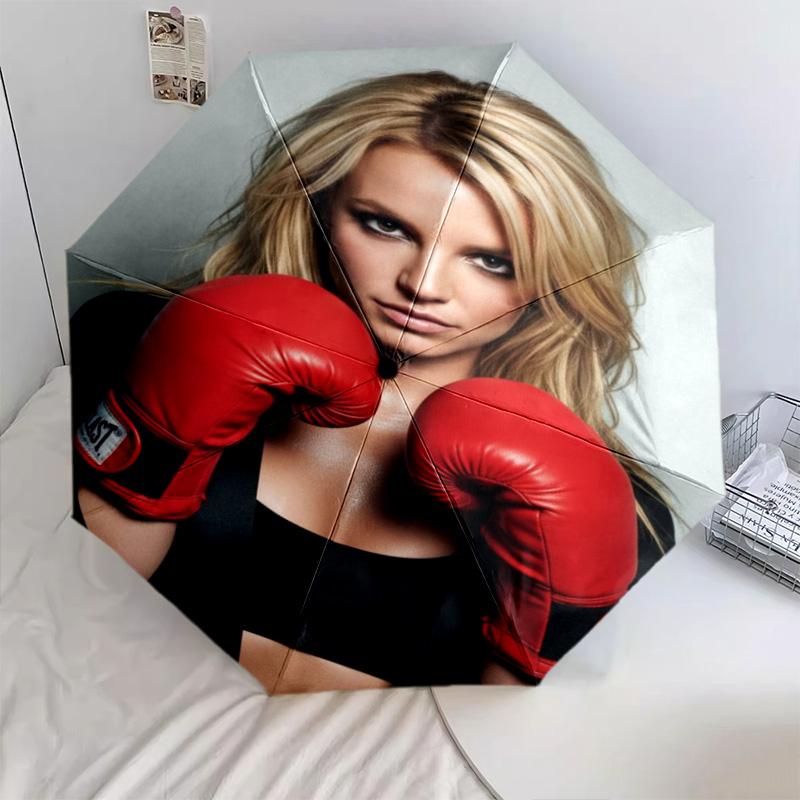 Britney Spears Automatic Umbrella - Suitable Travel Outdoor Portable Umbrella Birthday Gift Daily Essentials