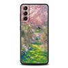 Garden Paint Art Vincent van Gogh Phone Case For Samsung Galaxy S25 Edge S24 S23 S22 S20 Ultra S21 FE 5G S10 Plus Soft TPU Cover