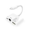 Cables & Adapters 3 In 1 Rj45 Ethernet Lan Wired Network Adapter For Iphone Ipad