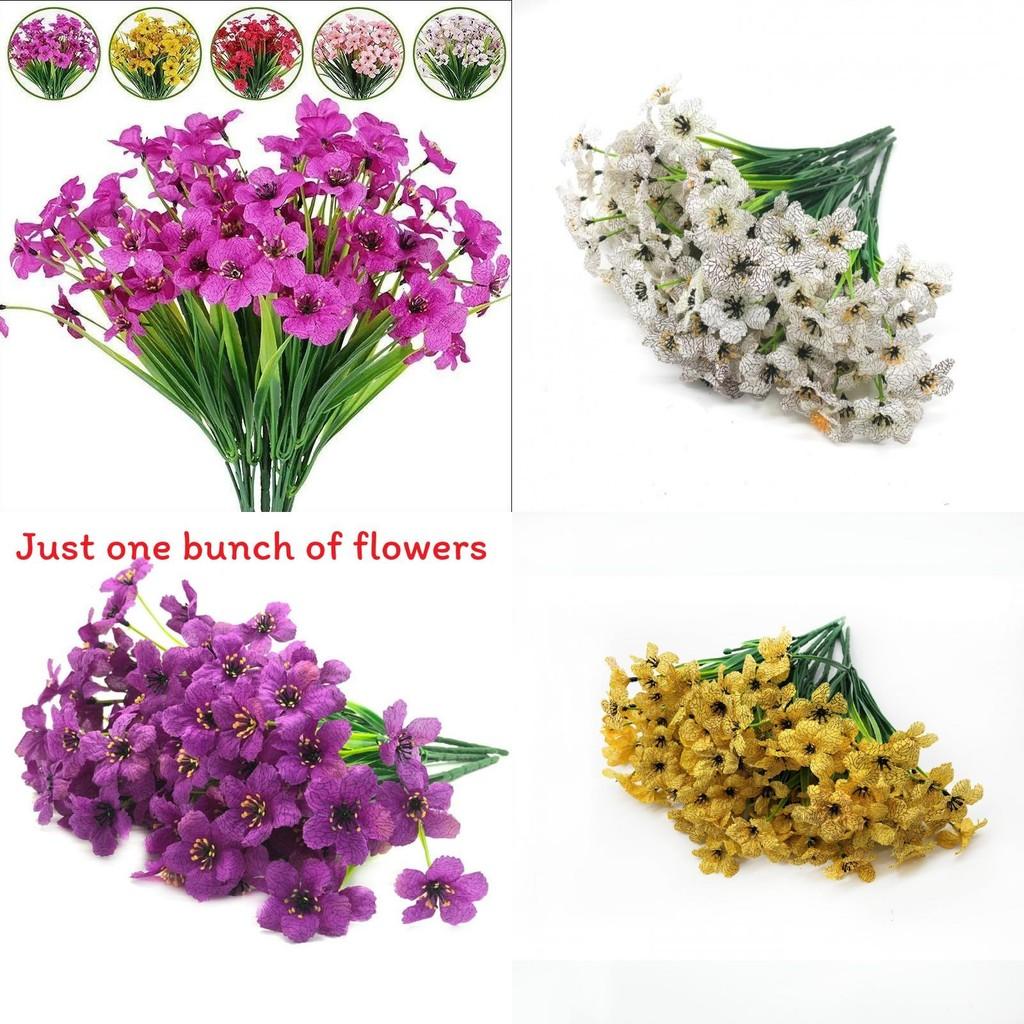 Silk And Plastic Floral Decor For Wedding Outdoor And Home Decoration Projects