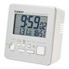 CASIO Alarm Clock Radio-Controlled Silver Digital Compact Snooze Light DQD-805J-8JF