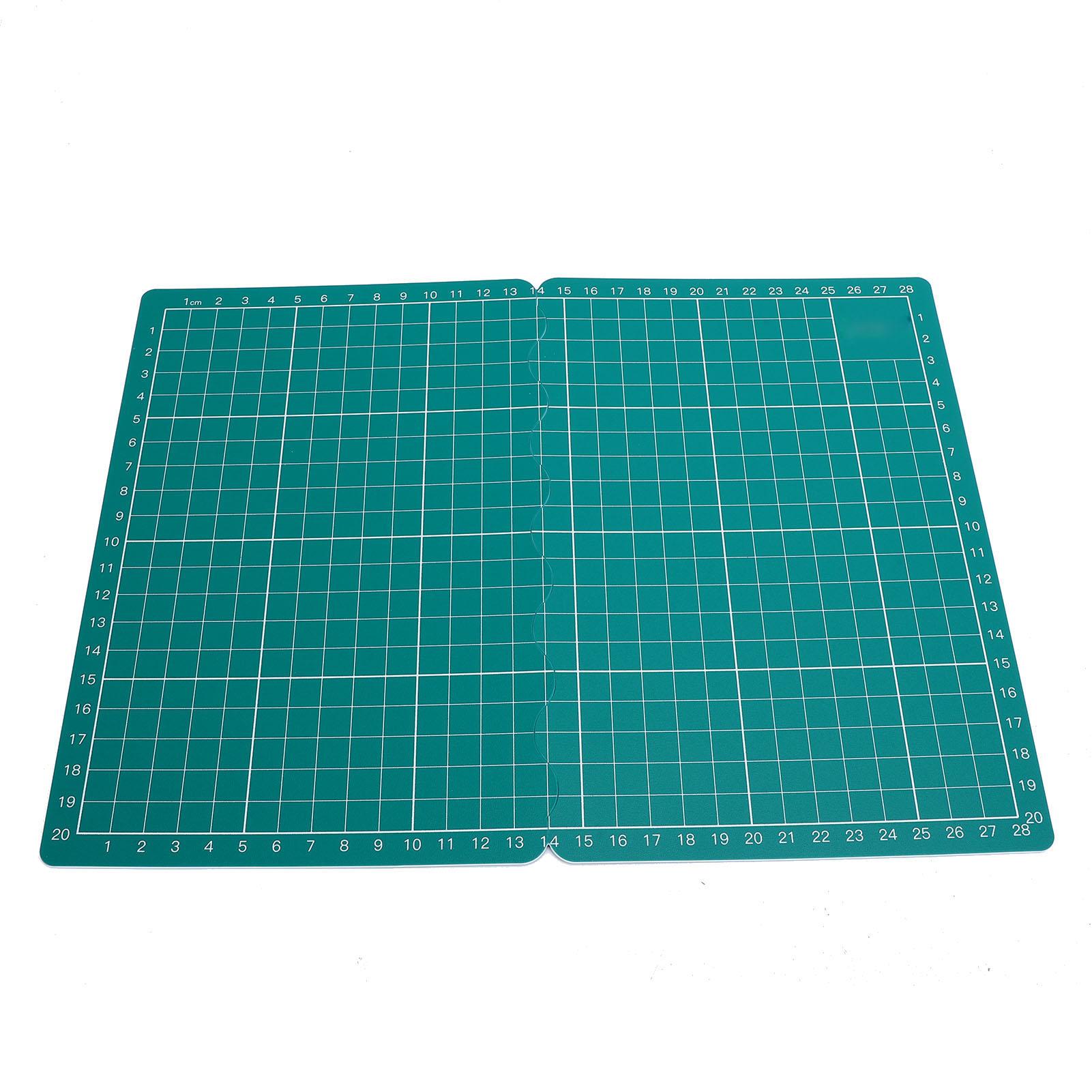 

Формат А4 А5 Коврик для резки Мягкий ПВХ Противоскользящий Складной Доска для резки и шитья для рукоделия, моделирования, скрапбукинга, квилтинга
