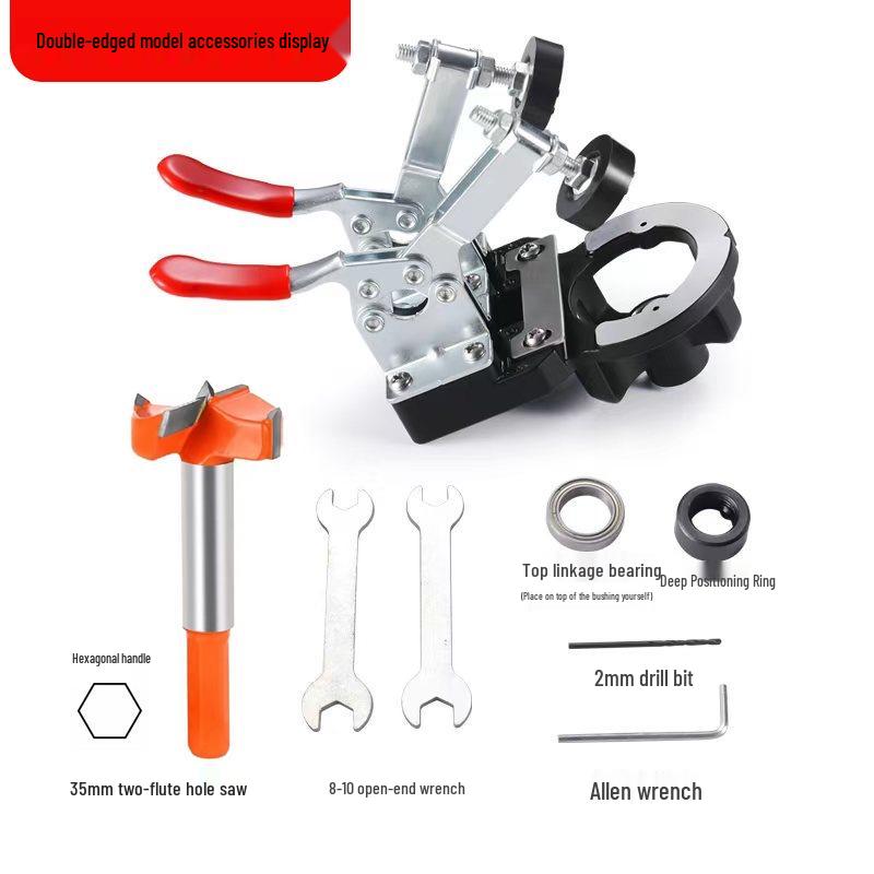 35mm Cabinet Door Hinge Drilling Locator Tool