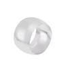 Creative Napkin Ring Round Metal Napkin Holder for Wedding Reception Dinner Party Table Decor Serviette Buckle