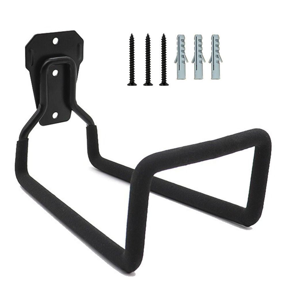 Rust-proof Water Hose Storage Rack Iron Wall Mount Hose Rack  Tool Organization