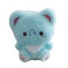 Skin-friendly Puppy Plush Keychain Soft Material Elephant Plush Toys Panda Plush Pendant  for Girls