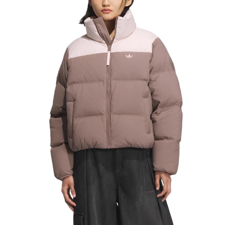 Adidas Originals Comfortable Simple Warm Stand Collar Down Jacket Women Outerwear KC2660