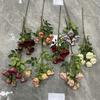 Romantic Wedding Artificial Rose Bouquet With Silk Flowers For Event Decor And Photography Props