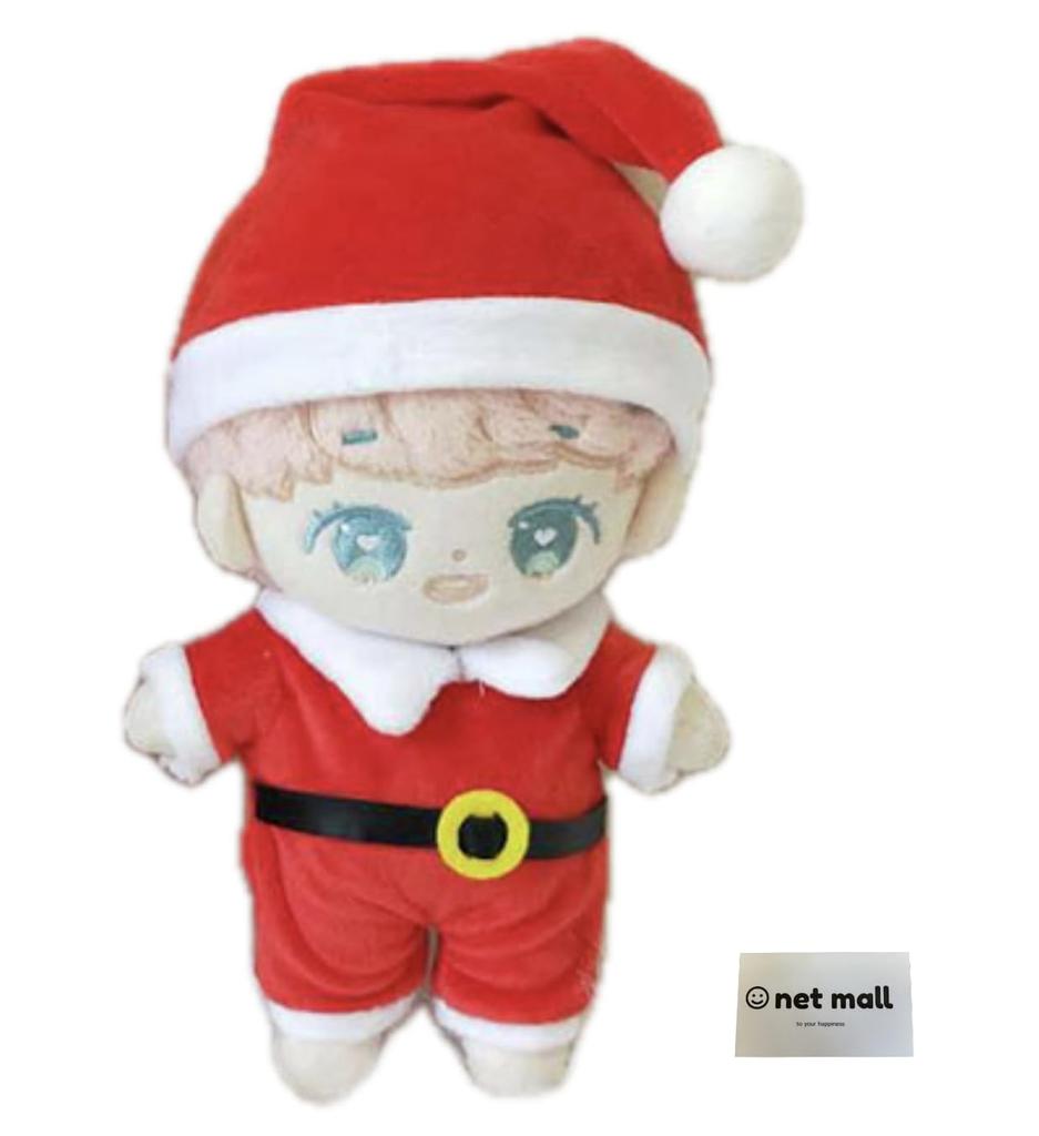 [Oshikatsu Goods Plush Clothes] Cosplay Dress-Up Plush Toy Mini Doll 20cm (Universal Size) (Santa Claus)