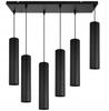 MODERN CEILING HANGING LAMP BLACK LED LAMP