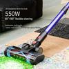 550W Cordless Vacuum Cleaner, 35kPa Suction, Perfect for Carpet and Pet Hair