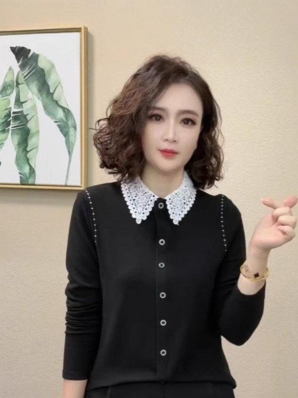 Women's Velvet Warm Long-Sleeve Slimming Base Layer Top
