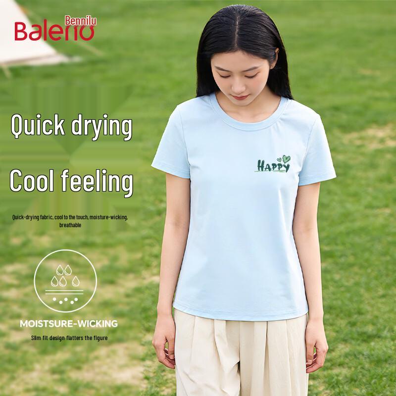 

Baleno Women s Cooling Quick-Dry Graphic T-shirt M
