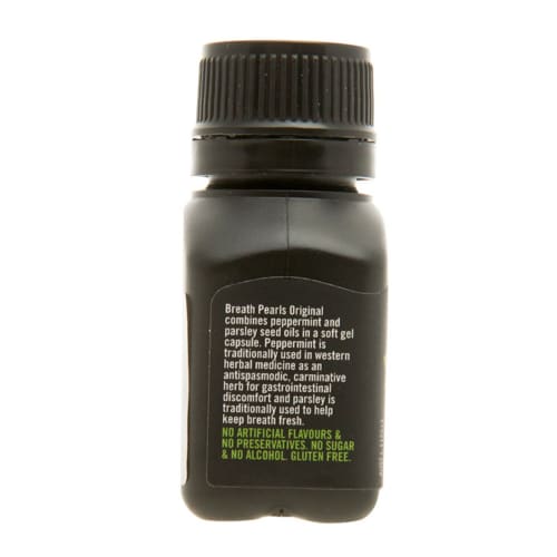 Breath Pearls Original Freshens Breath 50 Softgels