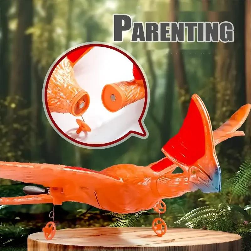 2.4G Rc Dinosaur Pterosaur Plane Foam 2Ch Drop-Resistant Epp Fixed Wing Remote Control Multi-Axis Gyroscope Aircraft Kids Toys