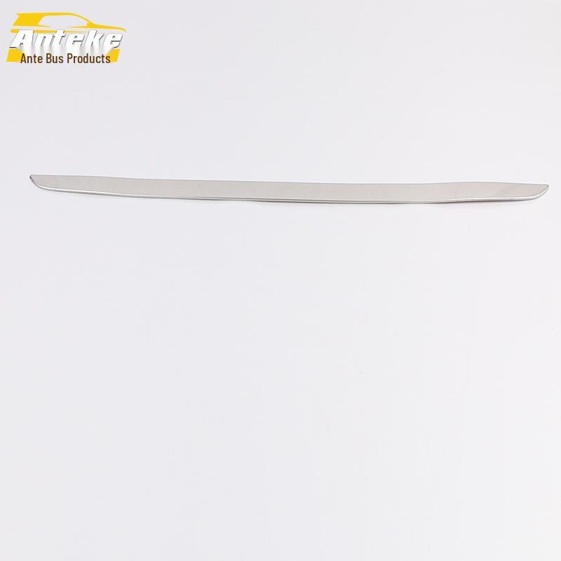 Applicable for 2019 Enjoy Bumper Trim: Rear Trunk Protective Bright Strip Decorative Sticker Accessory.