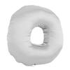 Silky Satin Ear Pillow Donut Pillow Ear Guard Pillow Side Sleeping Ear Pillow for Side Sleepers with Earplug and