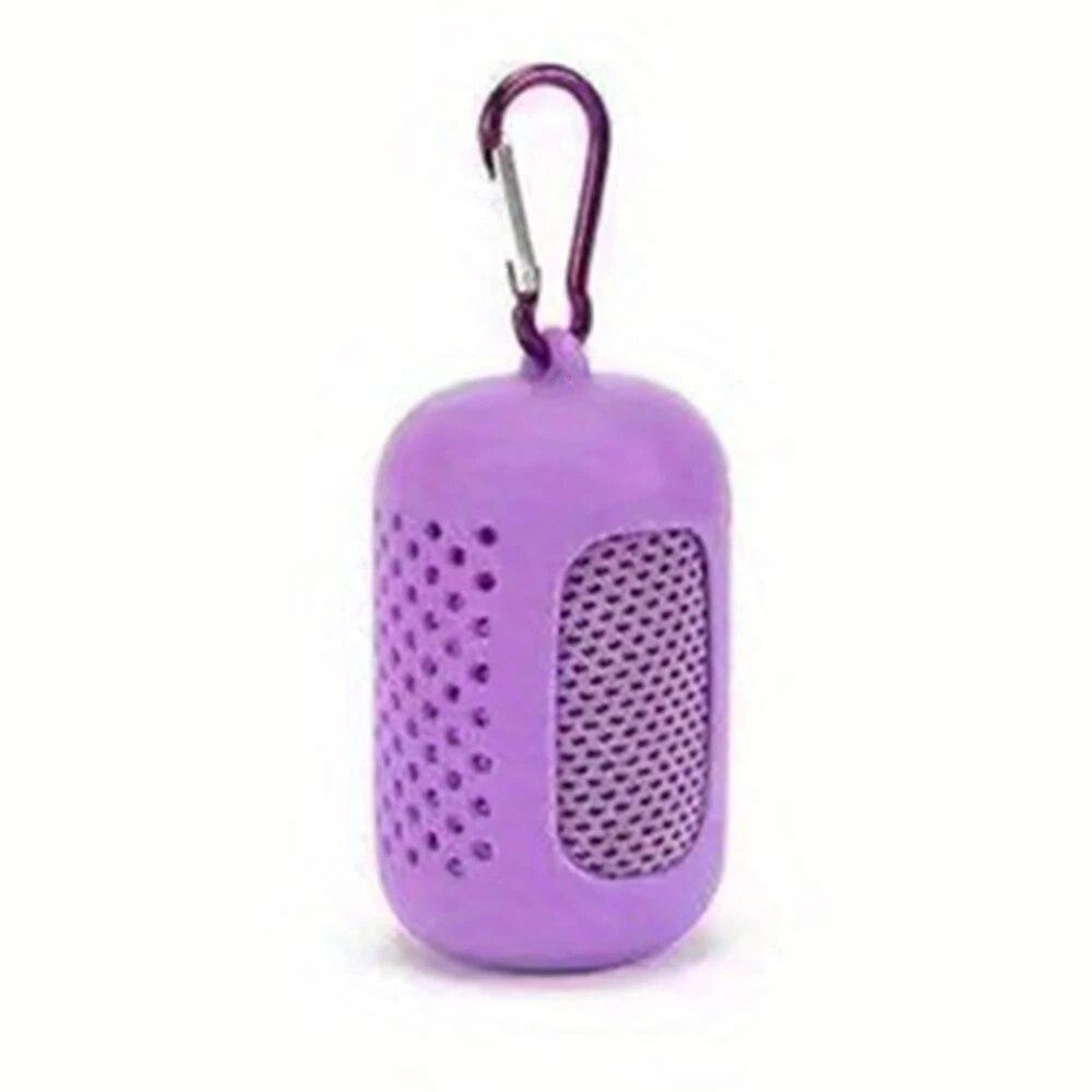 

Круглое силиконовое холодное полотенце охлаждающее полотенце быстросохнущее полотенце из микрофибры пляжные принадлежности полотенце для спорта и фитнеса 1 шт 3