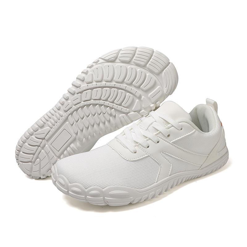 Wide Last Shoes Barefoot Shoes Casual Sports Outdoor Cycling Shoes Breathable and Non-slip Wide Head Hiking Casual Shoes Flying Weaving