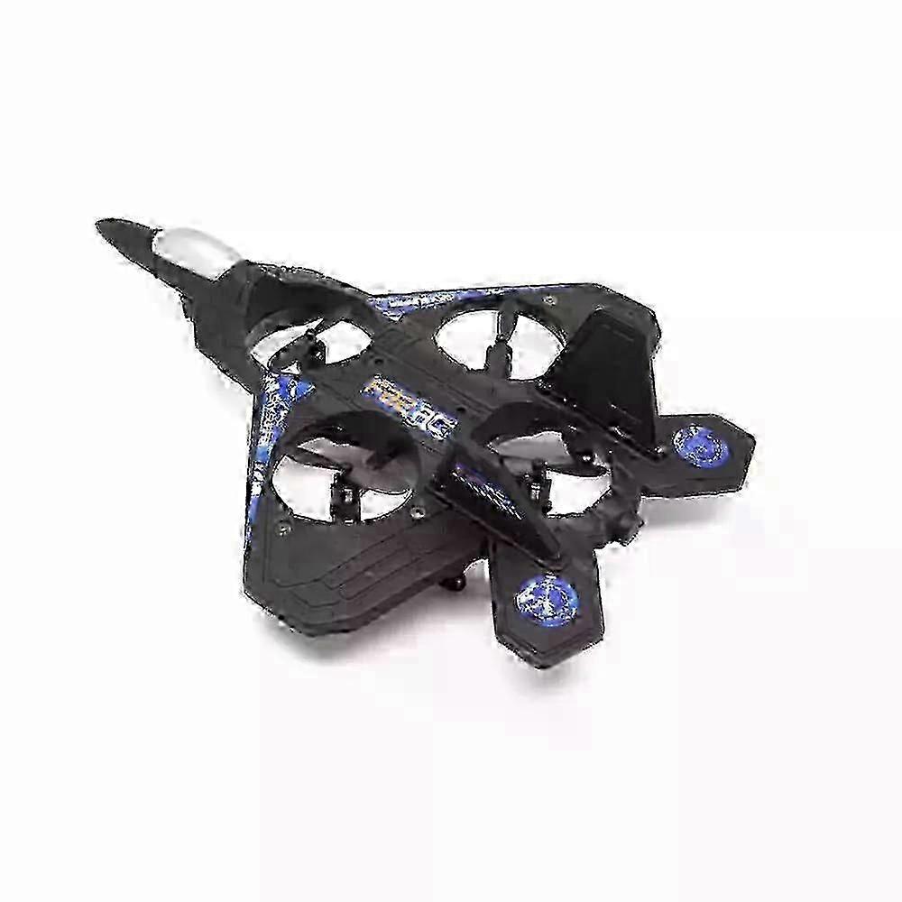 Thunder Jet Pro 2,4 GHz Fernbedienung Kampfjet Spielzeug Schwarz 2025 Edition Fernbedienung Flugzeugmodell