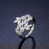 AAA Zirkon Kupfer Mikro-besetzt Diamant-Set Kette Braut Hochzeit Modeschmuck