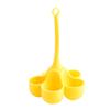 Silicone High-Temp 5-Hole Egg Cooker for Baking - Food Grade, Child-Safe