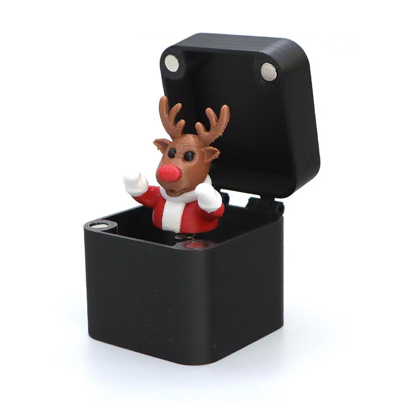 Middle Finger In Box Prank Figure Home Party New Year Bouncing Character Statue Decoration Prop Special Special Gift For Friend