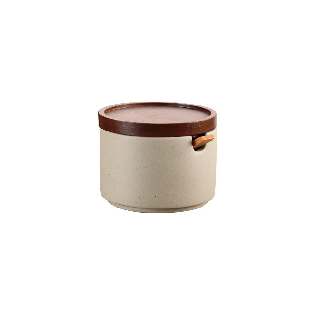 Vintage Spice Jar Japanese Style Spice Canister Kitchen Gadgets Ceramic Seasoning Jar  Sugar 1 Pc