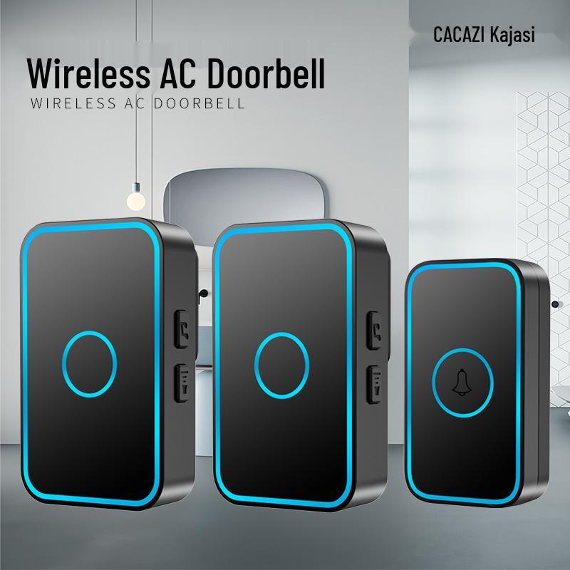 Long-Distance Smart Wireless Doorbell with Remote Control – One-to-Two Setup