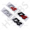 3D ABS Q4 Letter Emblem Logo Rear Trunk Badge Car Styling Sticker For Levante Ghibli Grecale Quattroporte GranCabrio