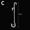 9.5/13/16cm Tomato Support J Shaped Ear Hook Clip Garden Vegetable Grape Vine Fastener Buckle Prevent Fruit Cluster Falling 50Pcs