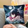 Pc GGenshin Columbina Impact Pillow Case Fashion Square Pillowcase Bedroom Sofa Room Ins Decoration Leisure