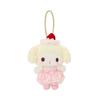 My Melody Strawberry Whipped Cake Mascot Bag Charm