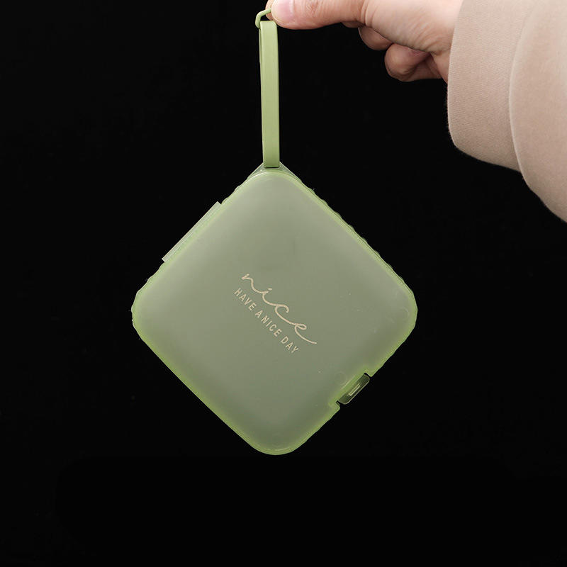 Travel Containers Mask Storage Box Dust Proof Storage Case ID Card Storage Home Organizer Transparent Mask Cover