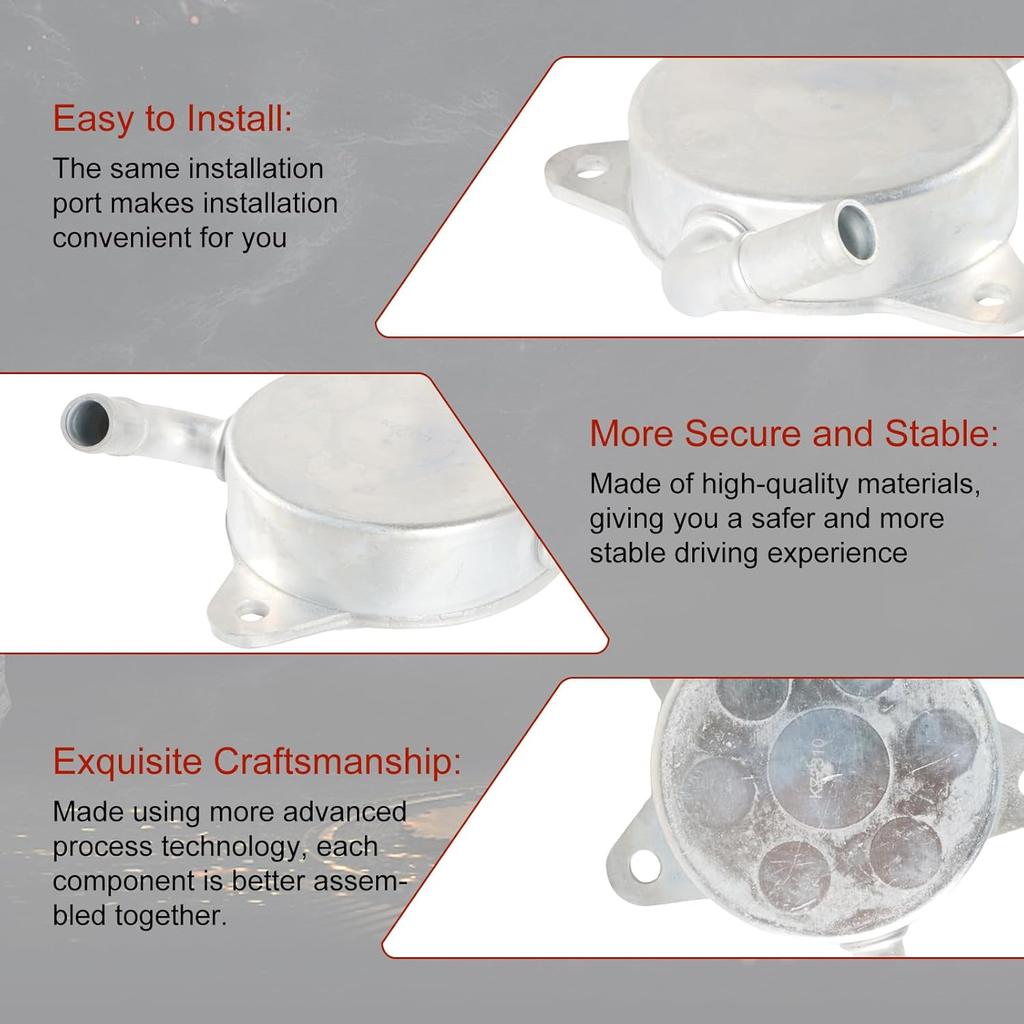 Transmission Oil Cooler Fits for Corolla 1.8L 2010-2021 Yaris 1.5L 2016 Transmission Oil Fluid Cooler Automotive Replacement Part Sets