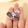 Halloween Cartoon Cat Book Styling Brooch Children Day Gift Cute Alloy Animal Paint Badge Funny Backpack Accessories