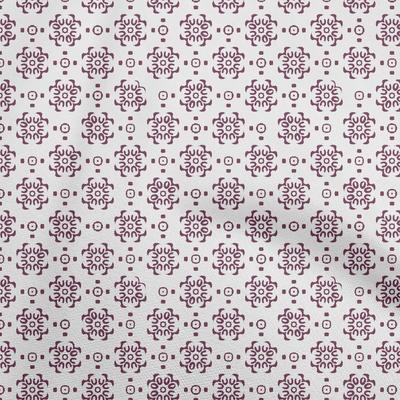 Cotton Flex Dark Magenta Fabric Block Sewing Fabric By The Yard Printed Diy Clothing Sewing Supplies 40 Inch