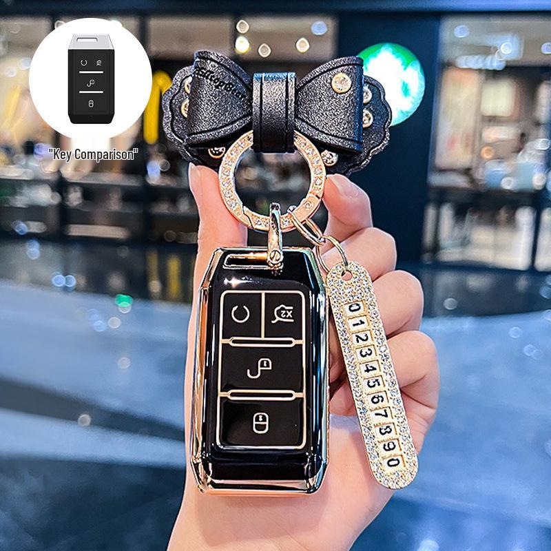 BYD Qin Fuel E1/E3, Old E2 Yuan Pro, New Energy High-End S2 Car Key Cover