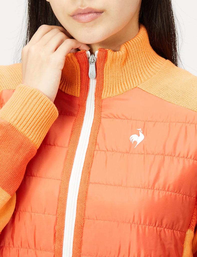 Le Coq Sportif Golf 2022 Model Golf Actively HeatNavi Easy To Move OR00 Japanese Size 2L Fall/Winter Sweater, Insulated, Windproof, Stretch, Hybrid,