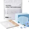 100 Stuks Vloerreinigingstabletten Multi-Oppervlaktereiniger voor Hout Laminaten Tegels & RV Muren Antibacterieel Deodoriserend Onderhoud